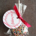 Be Happy Printable Tag