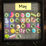 DIY Magnetic Monthly Calendar