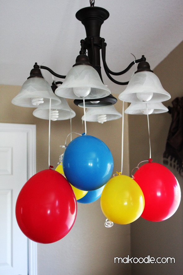 Upside Down Balloons