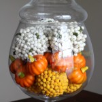 “Candy Corn” Apothecary Jar