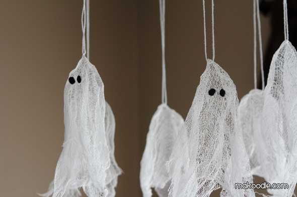 Halloween Decor - Hanging Ghosts