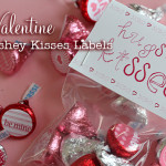 Valentine Hershey Kisses Labels