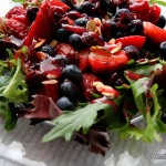 Fresh Strawberry and Nut Salad Recipe