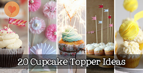DIY Cupcake Toppers - Today's Creative Life