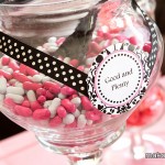 Pink & White Candy Buffet for Baby Shower