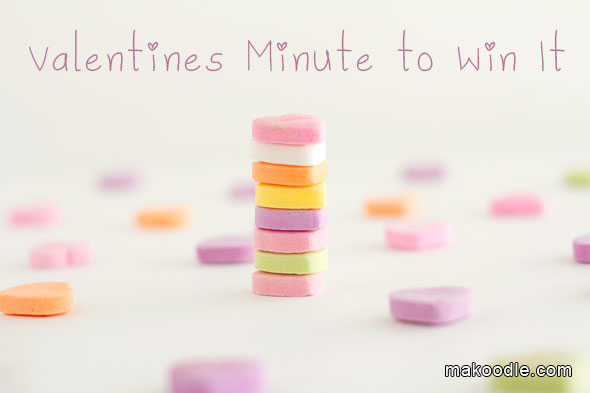 Valentines Minute to Win It Games for Valentines Party - Great for Kids and Adults