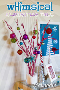DIY Whimsical Christmas Tree Decor - Makoodle.com