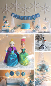 Elegant Frozen Birthday Party