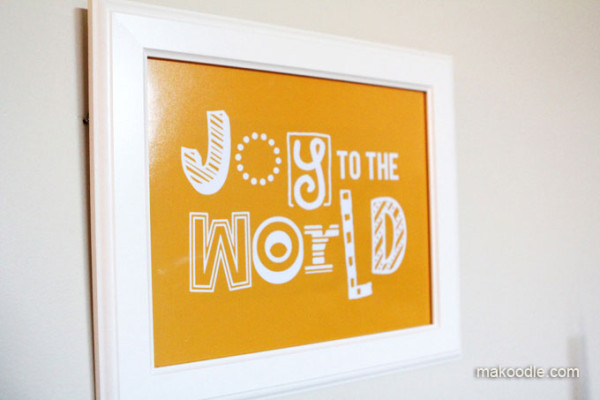 Bright &amp; Colorful Christmas Printables - Makoodle